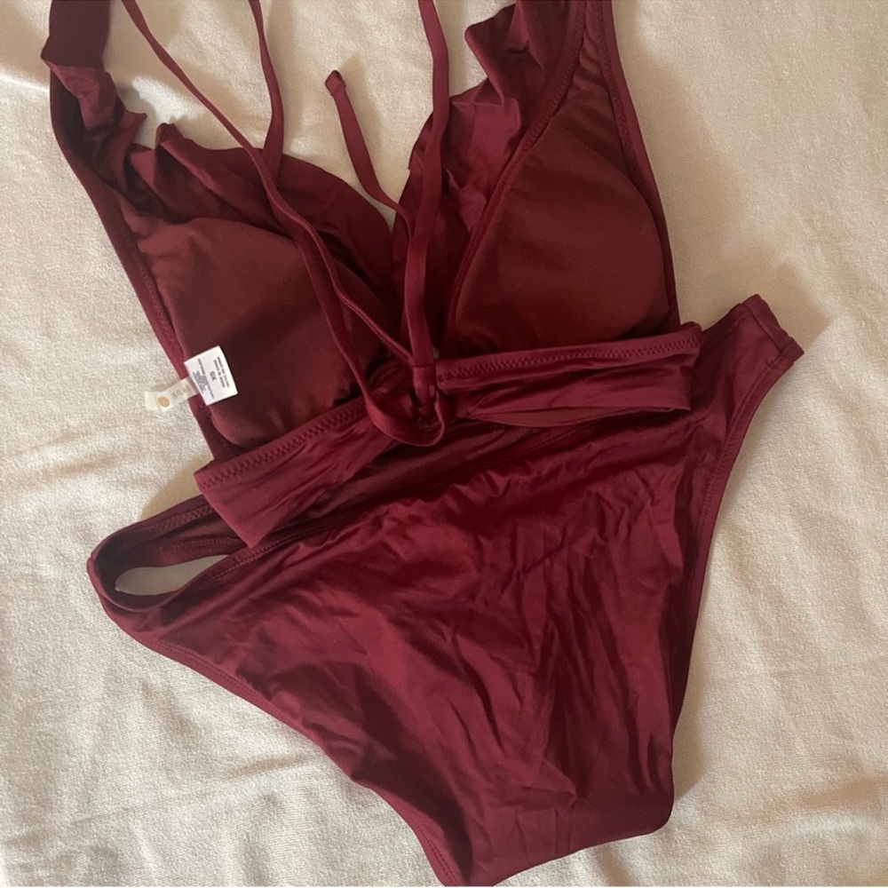 Shade & Shore Ruffle Bikini Set - Picture 2 of 2